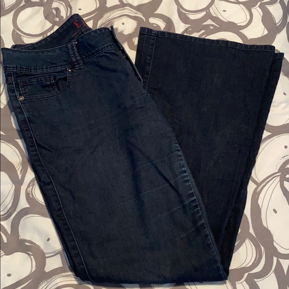 ELLE boot cut jeans